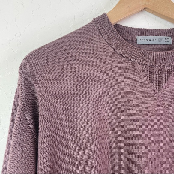 Icebreaker Women's Wool Blend Crewneck Long Sleeve Lightweight Sweatshirt XS - Picture 5 of 16